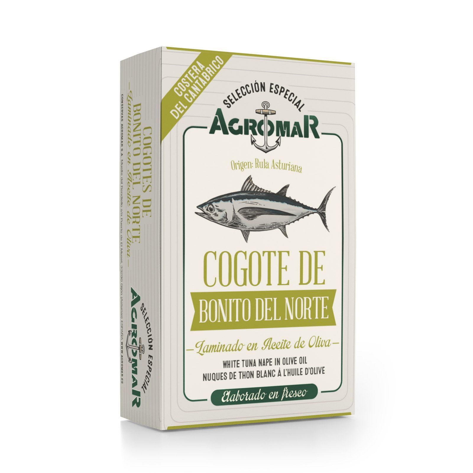 cogote de bonito del norte