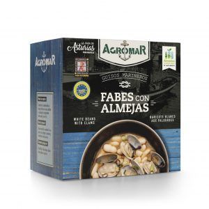 fabes con almejas