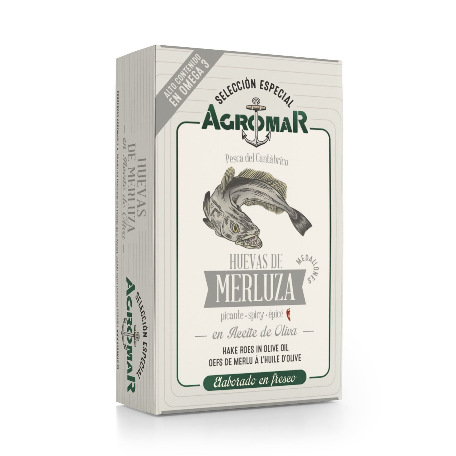 huevas de merluza