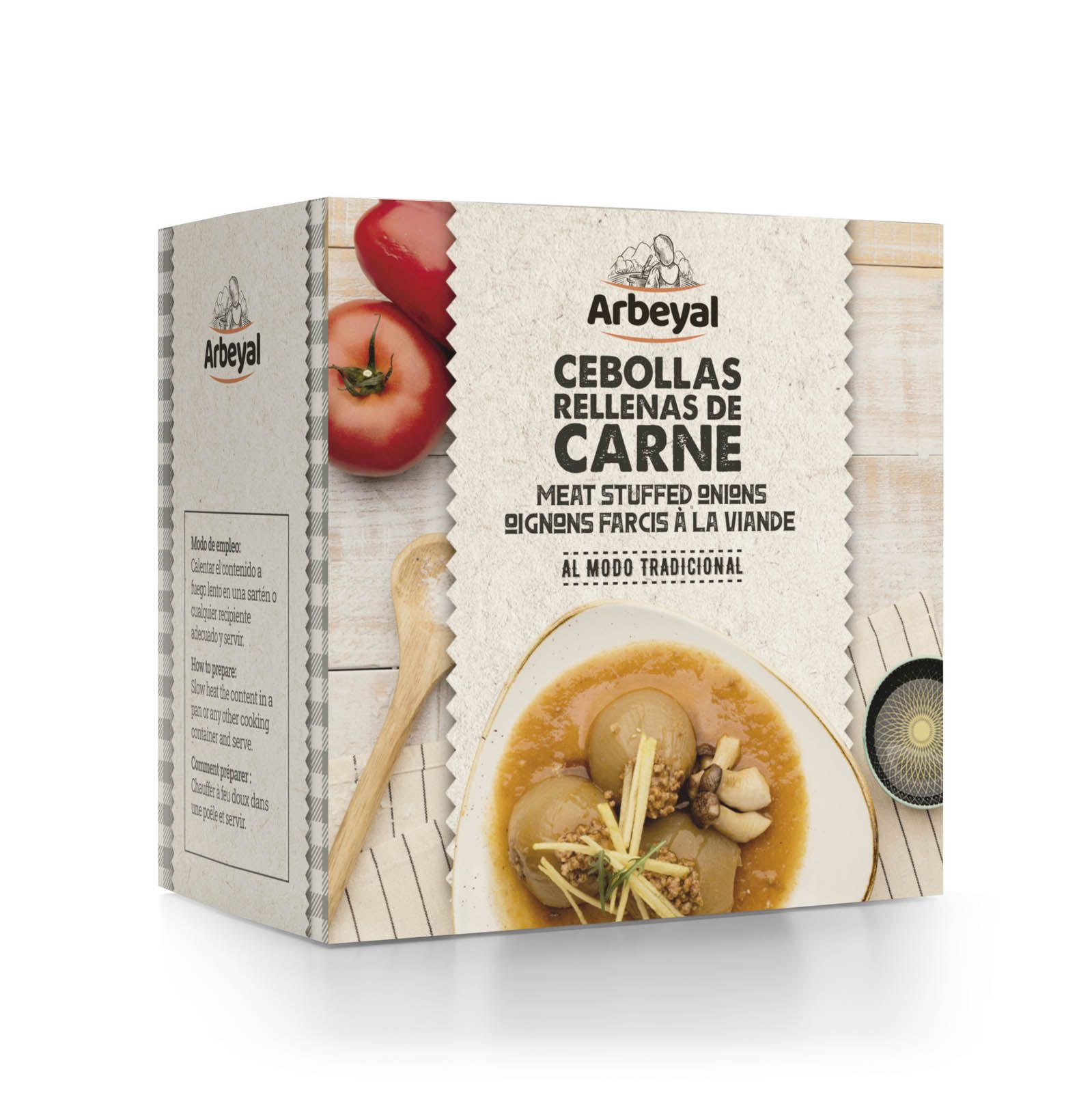 cebollas rellenas de carne