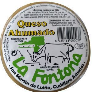 Queso ahumado La Fontona 500g