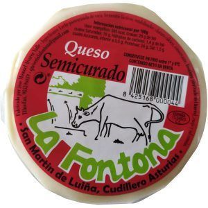 Queso semicurado La Fontona 500g